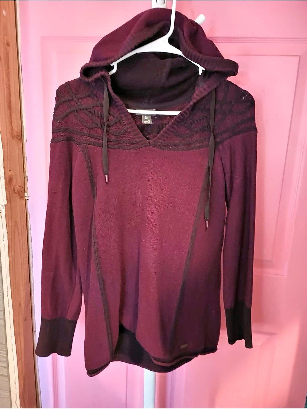 Eddie bower Hooded Pullover Purple